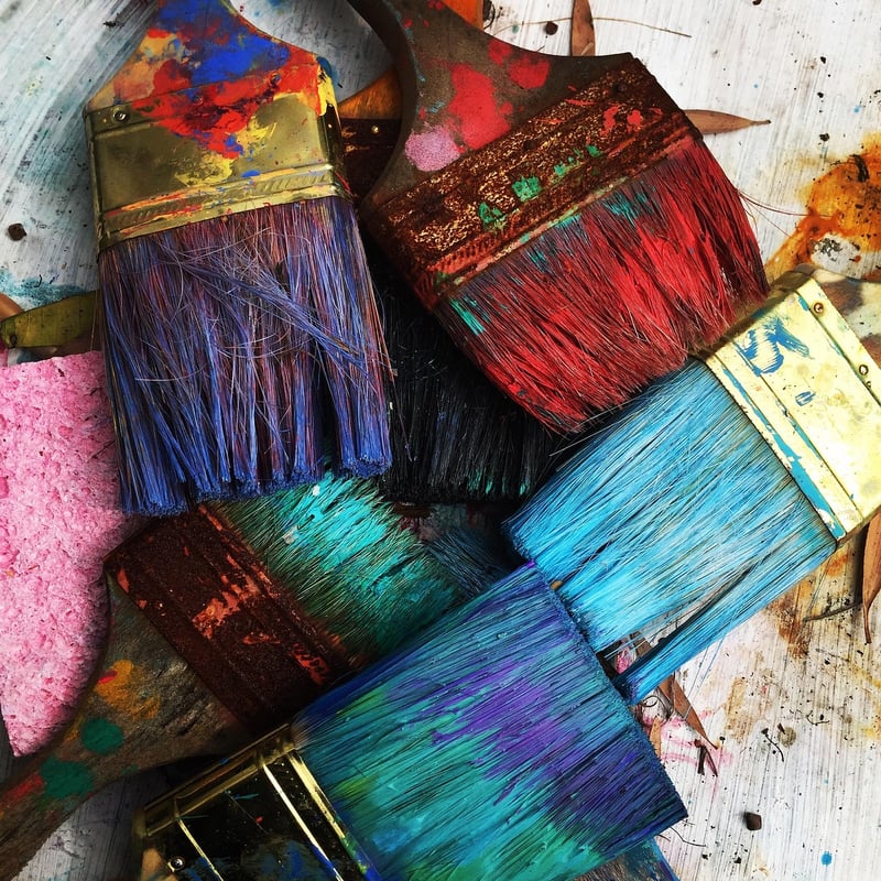 Mixed media artworks